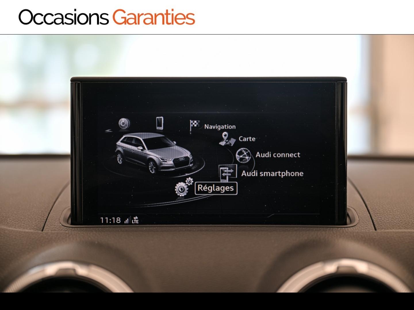 Voitures occasions Audi A3 Sportback Design luxe Montigny-le-Bretonneux