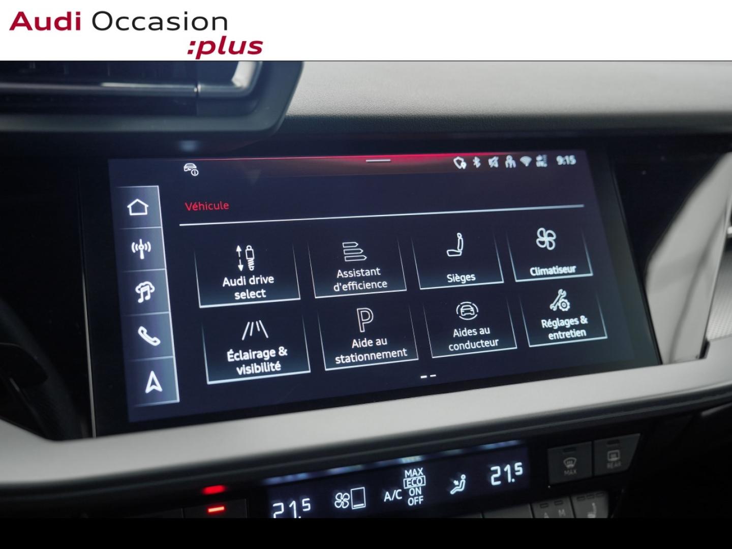 Voitures occasions Audi A3 Sportback S line Montigny-le-Bretonneux