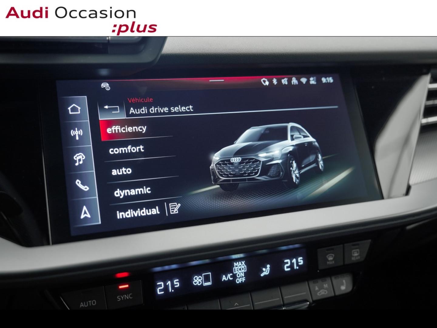 Voitures occasions Audi A3 Sportback S line Montigny-le-Bretonneux