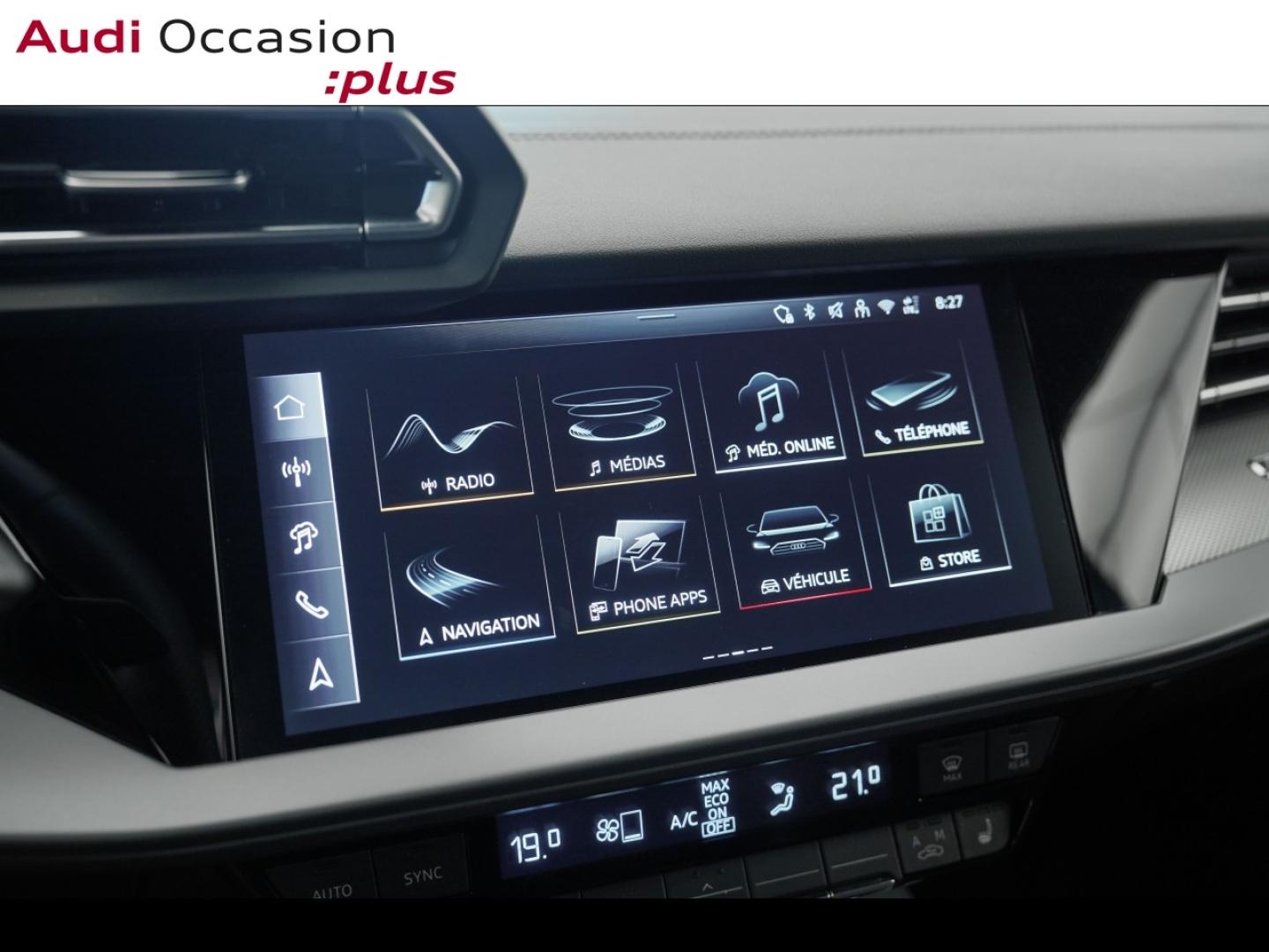 Voitures occasions Audi A3 Sportback S line Montigny-le-Bretonneux