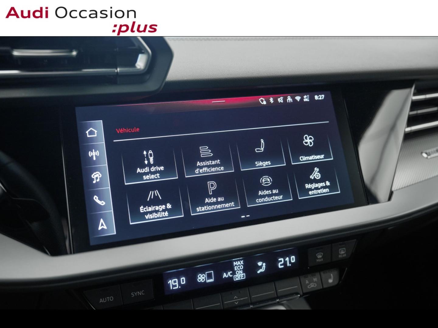 Voitures occasions Audi A3 Sportback S line Montigny-le-Bretonneux