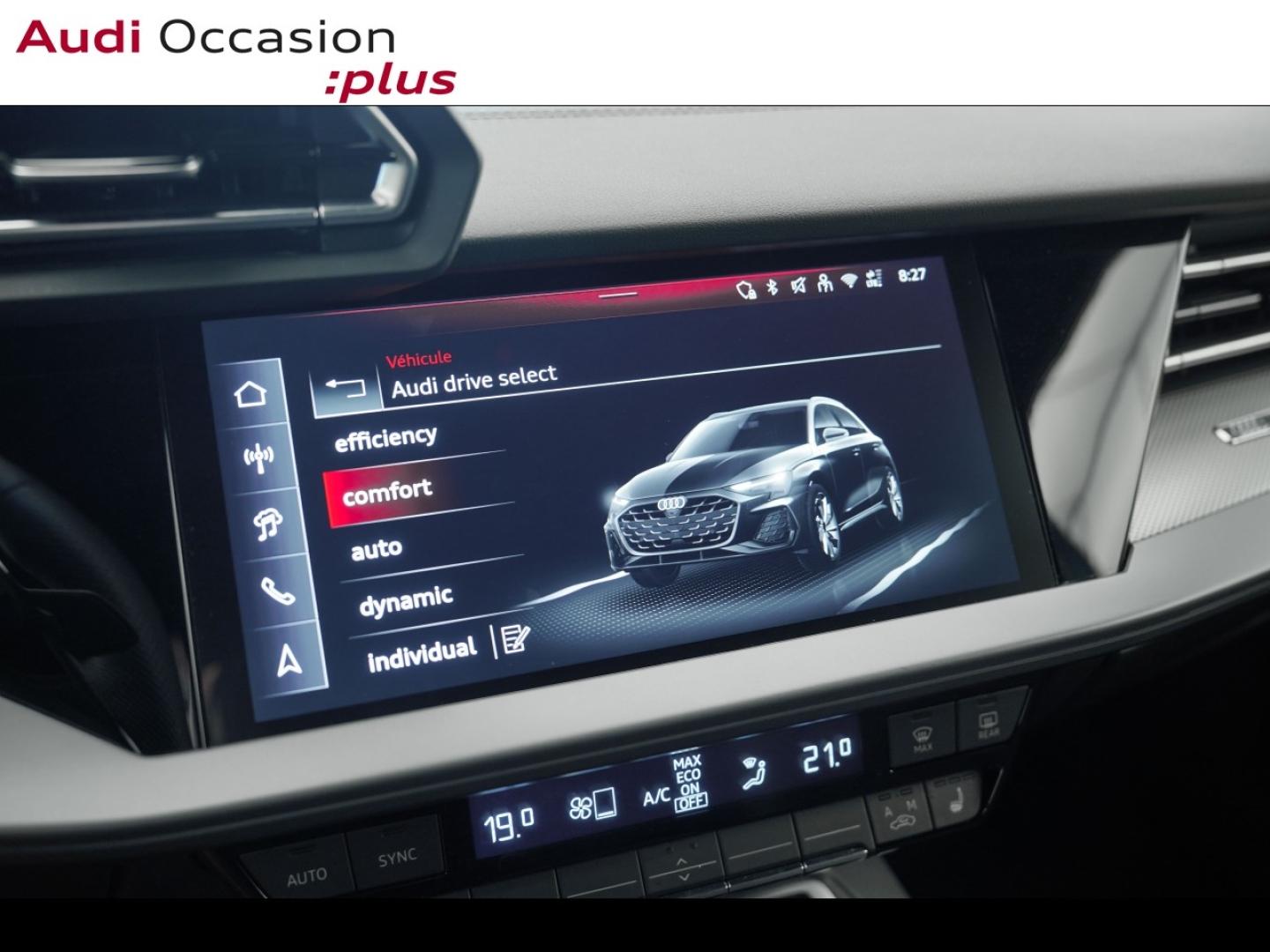 Voitures occasions Audi A3 Sportback S line Montigny-le-Bretonneux