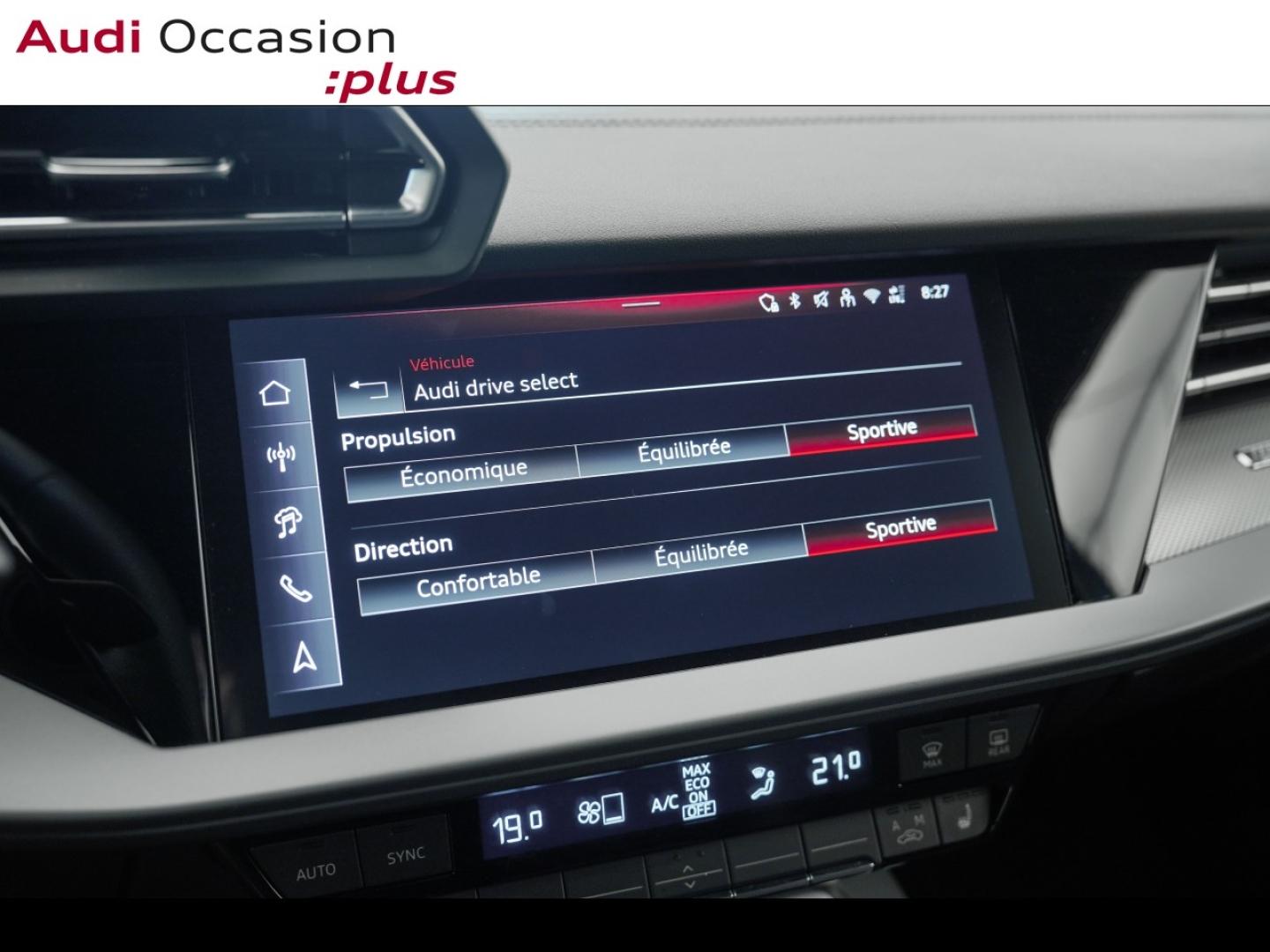 Voitures occasions Audi A3 Sportback S line Montigny-le-Bretonneux