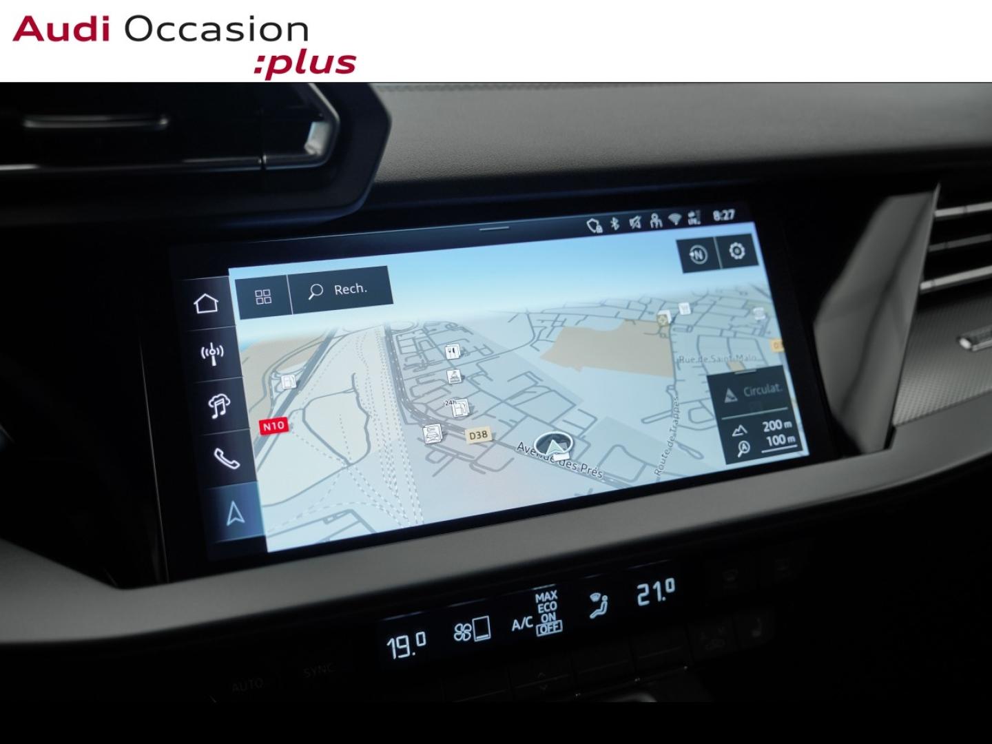 Voitures occasions Audi A3 Sportback S line Montigny-le-Bretonneux
