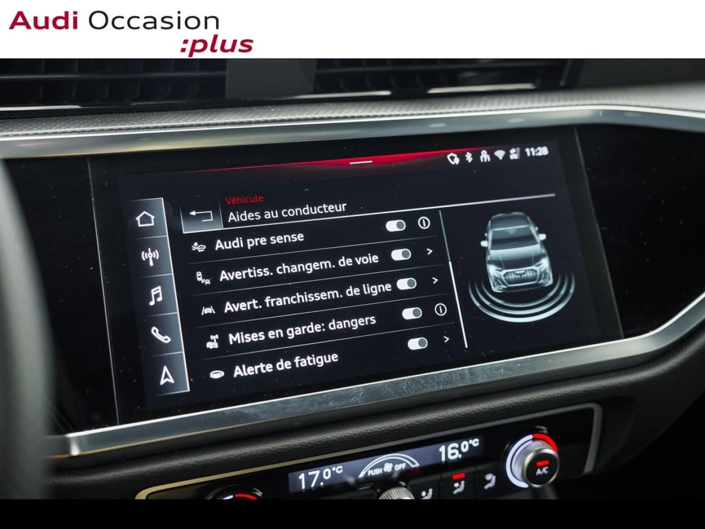 Voitures occasions Audi Q3 Sportback S line Montigny-le-Bretonneux