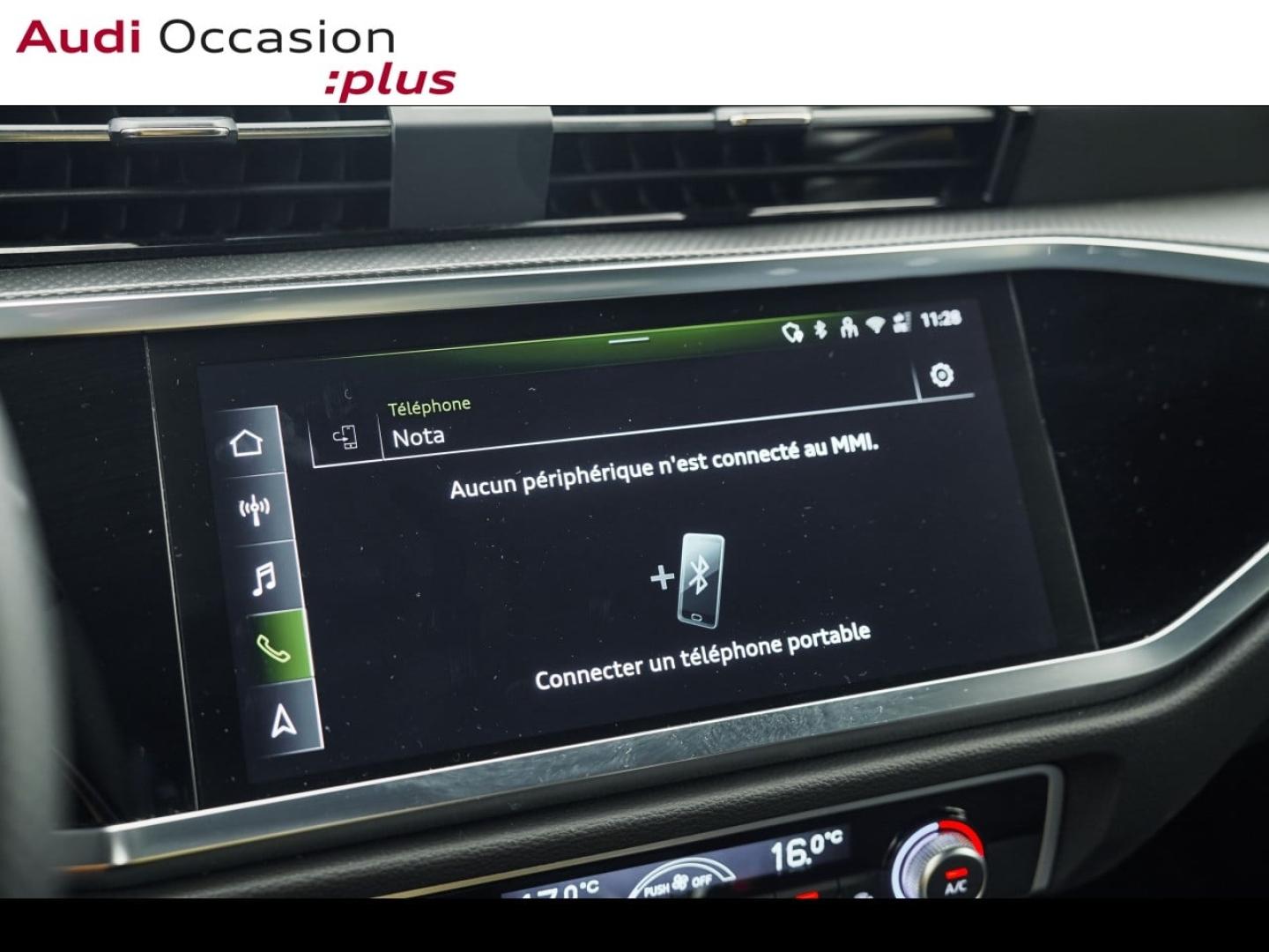 Voitures occasions Audi Q3 Sportback S line Montigny-le-Bretonneux