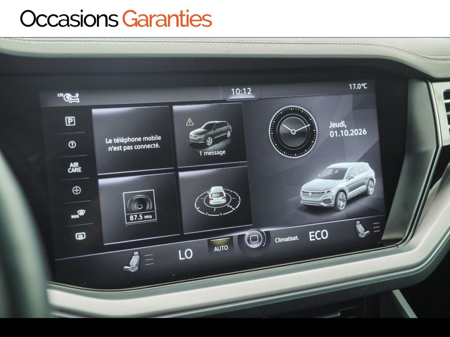 Voitures occasions VOLKSWAGEN TOUAREG Elegance Montigny-le-Bretonneux