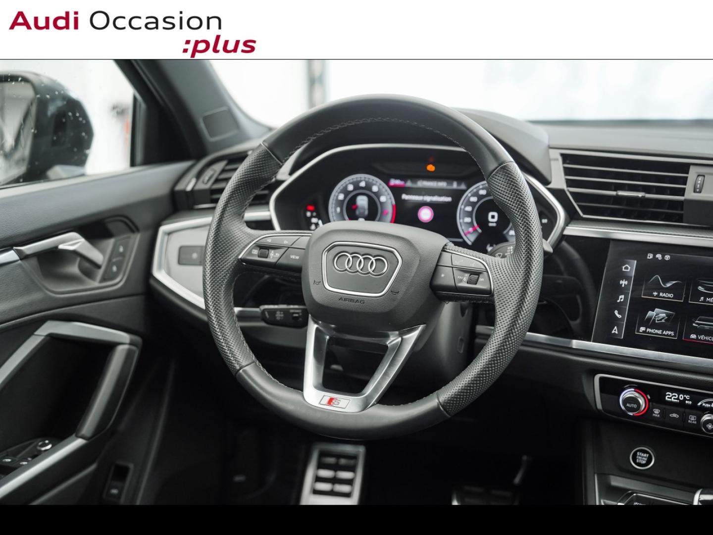 Voitures occasions Audi Q3 Sportback S line Montigny-le-Bretonneux