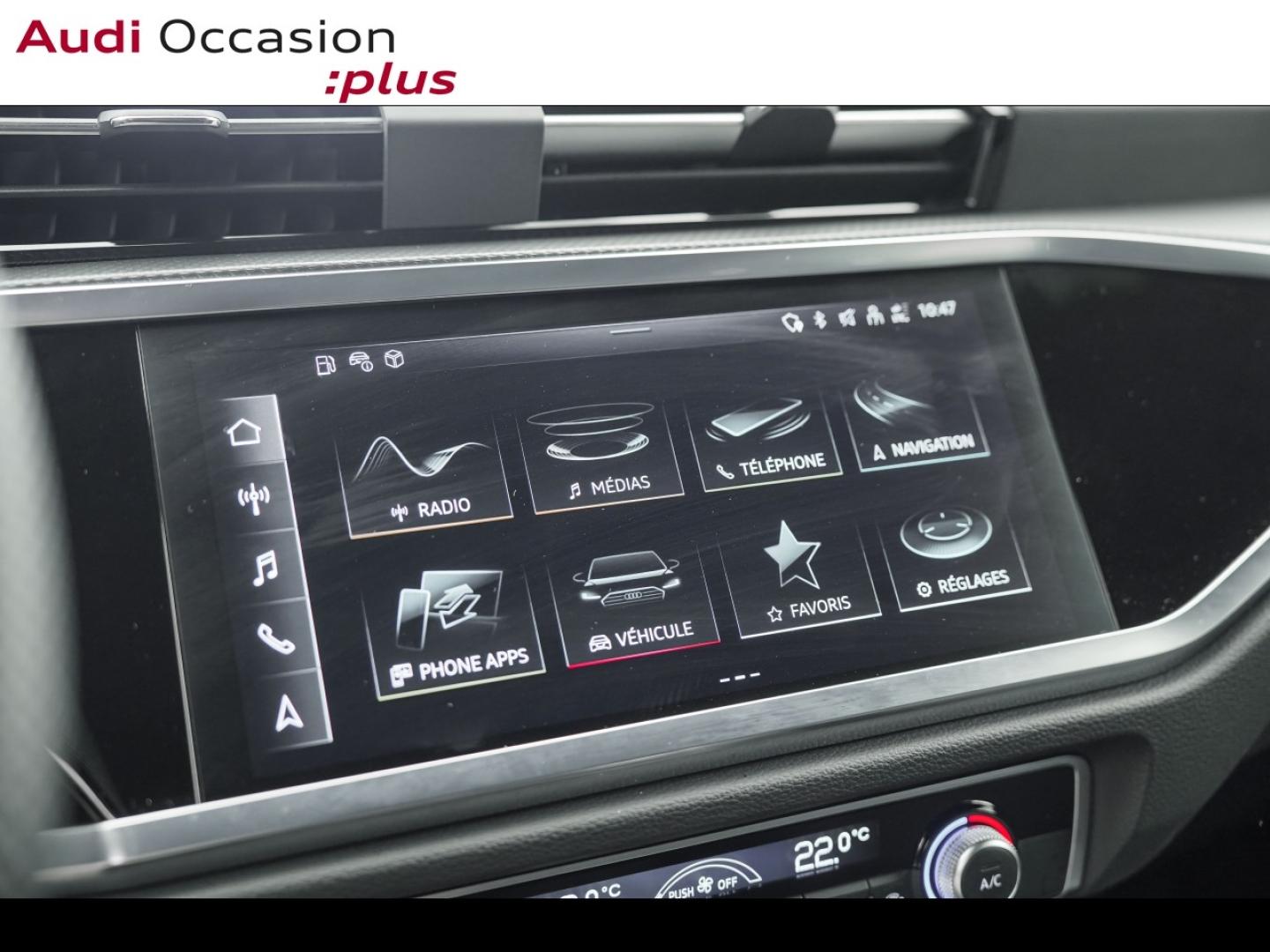 Voitures occasions Audi Q3 Sportback S line Montigny-le-Bretonneux