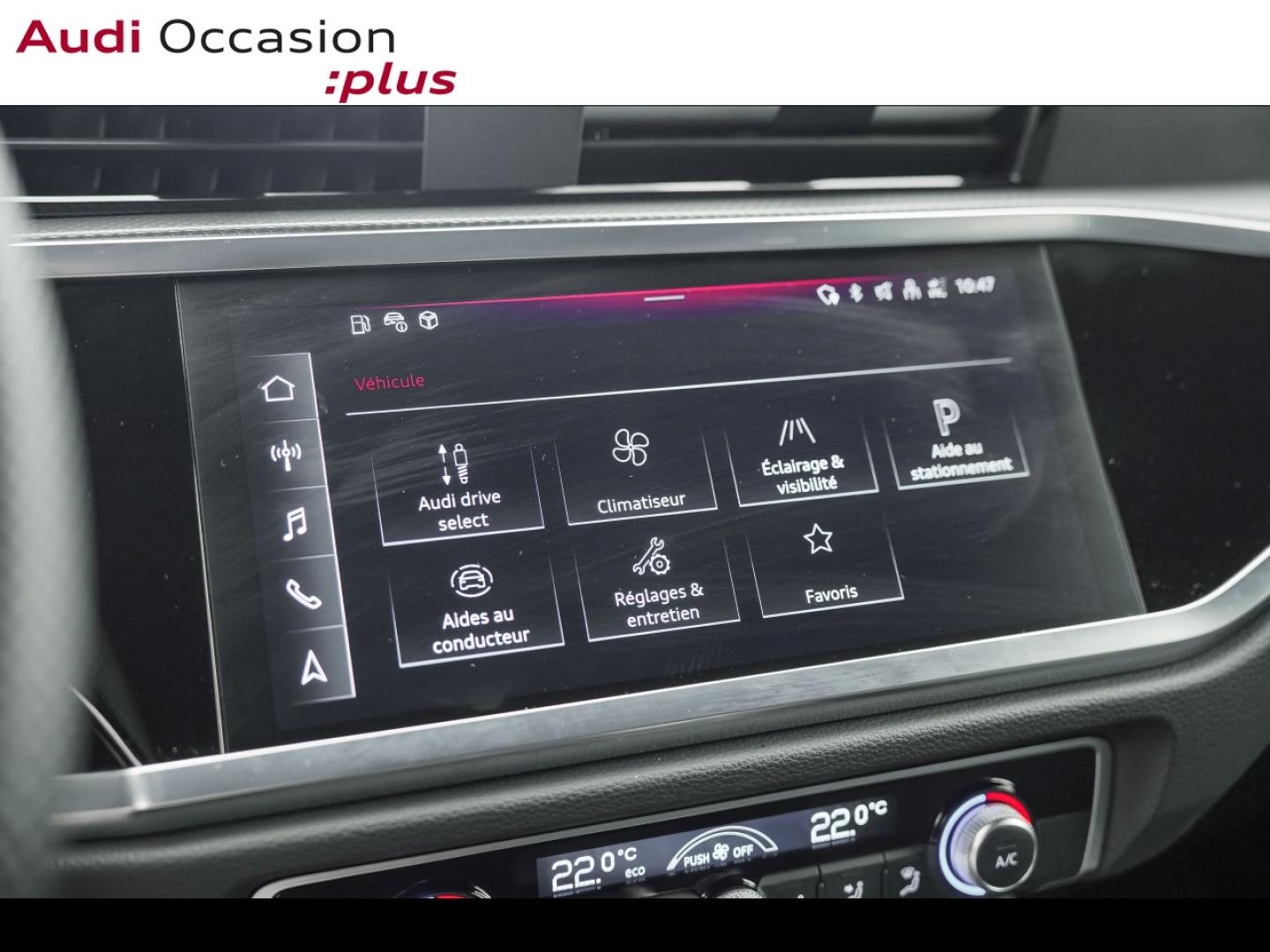 Voitures occasions Audi Q3 Sportback S line Montigny-le-Bretonneux