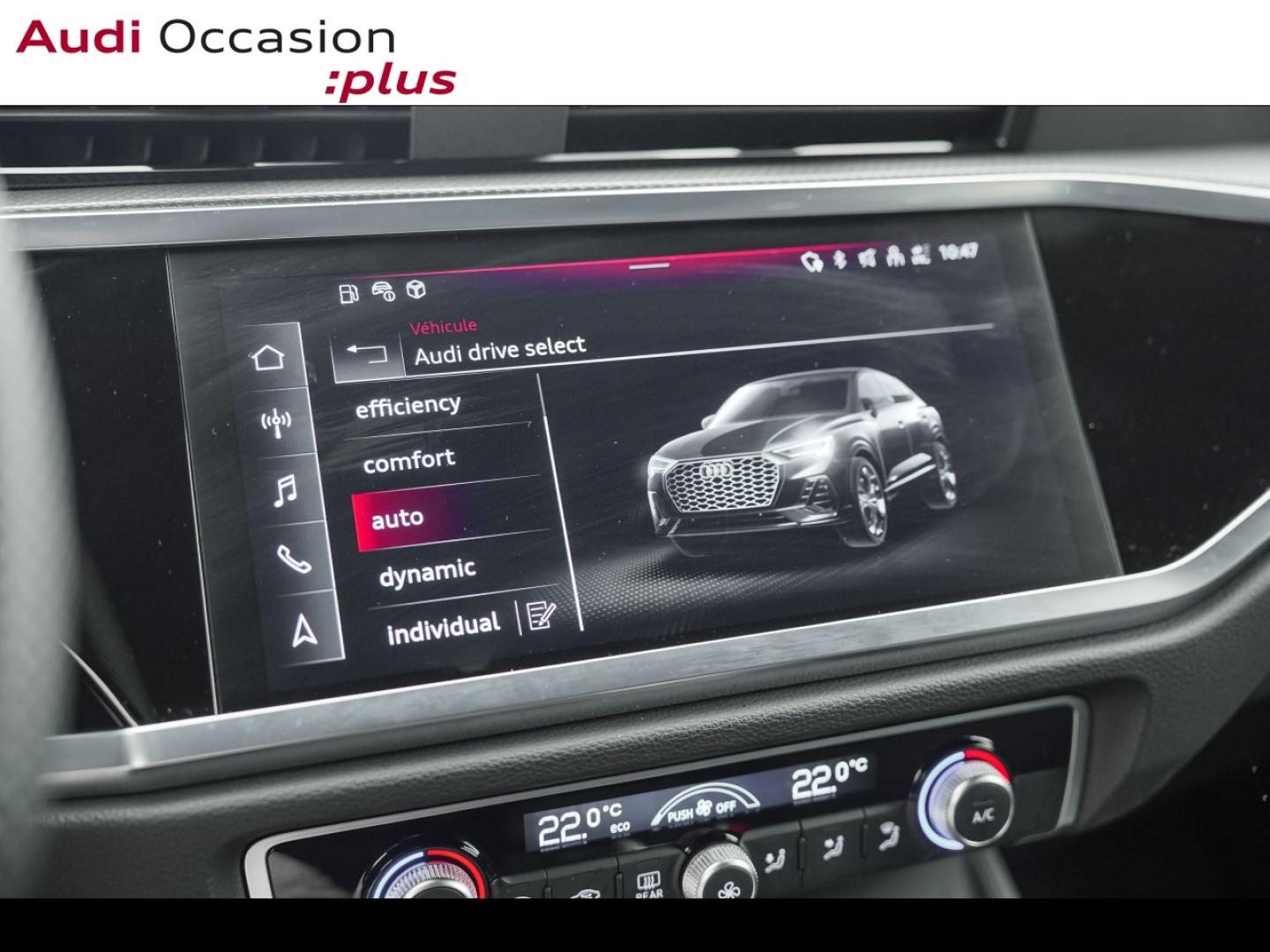 Voitures occasions Audi Q3 Sportback S line Montigny-le-Bretonneux