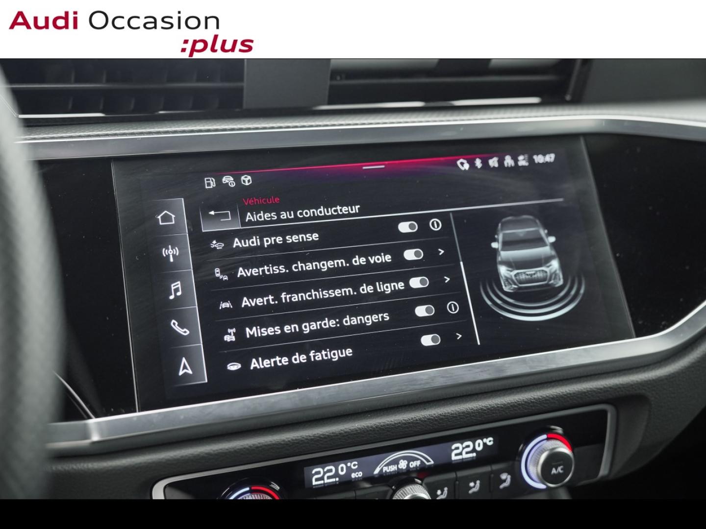 Voitures occasions Audi Q3 Sportback S line Montigny-le-Bretonneux
