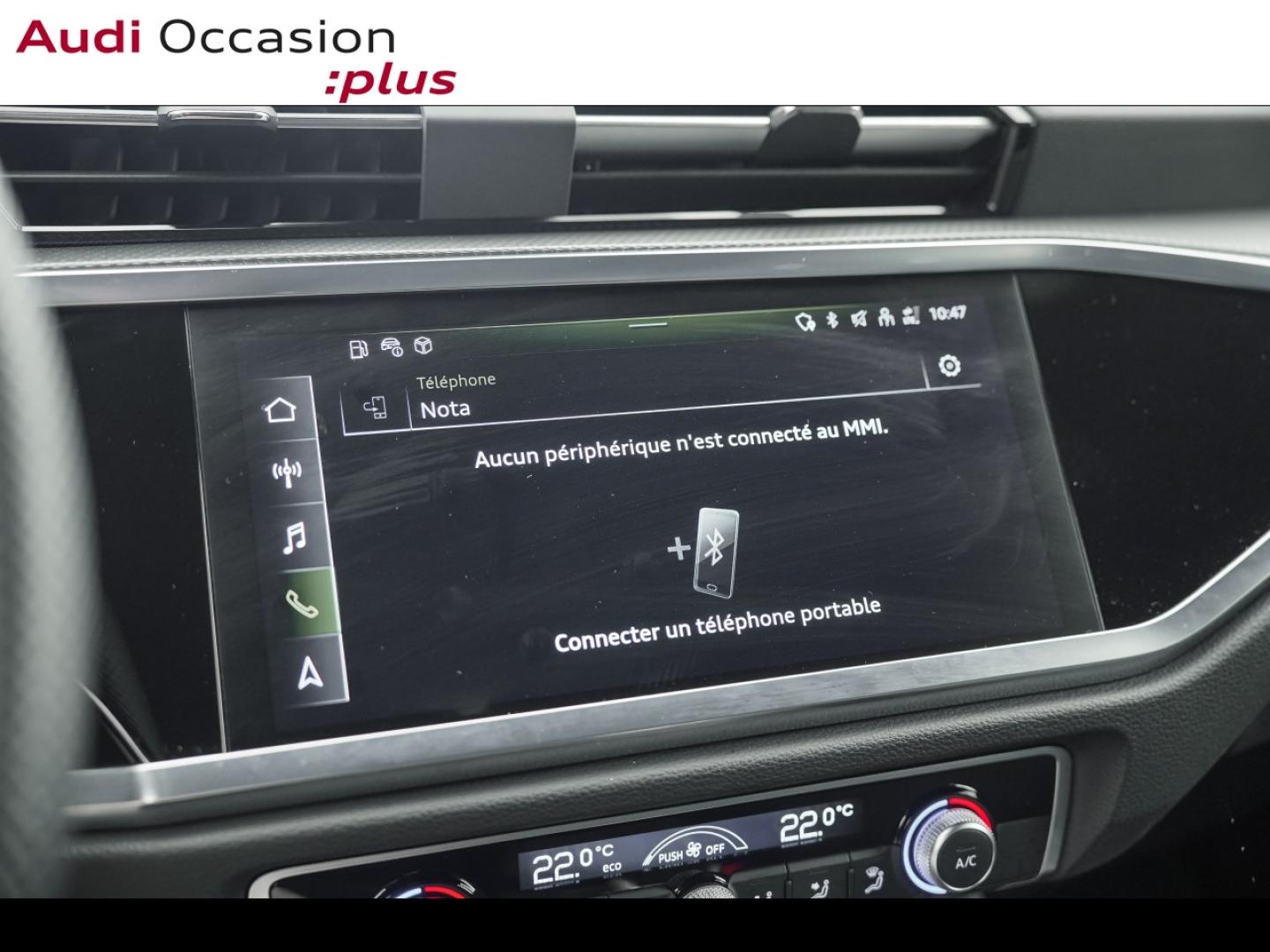 Voitures occasions Audi Q3 Sportback S line Montigny-le-Bretonneux