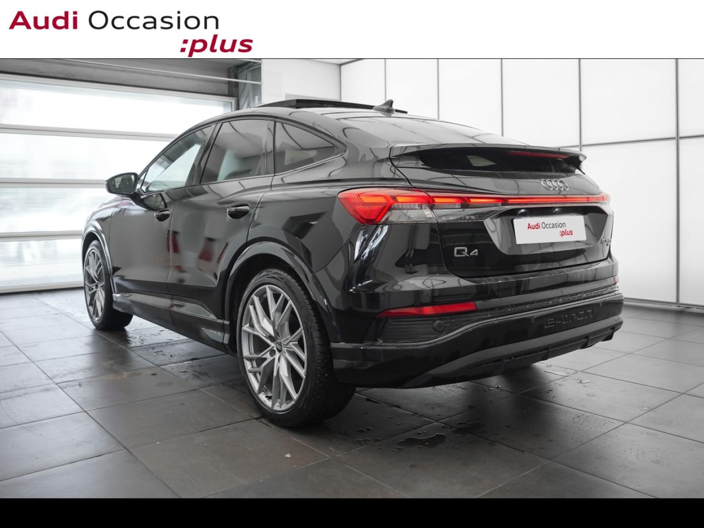 Voitures occasions Audi Q4 Sportback e-tron S line Montigny-le-Bretonneux