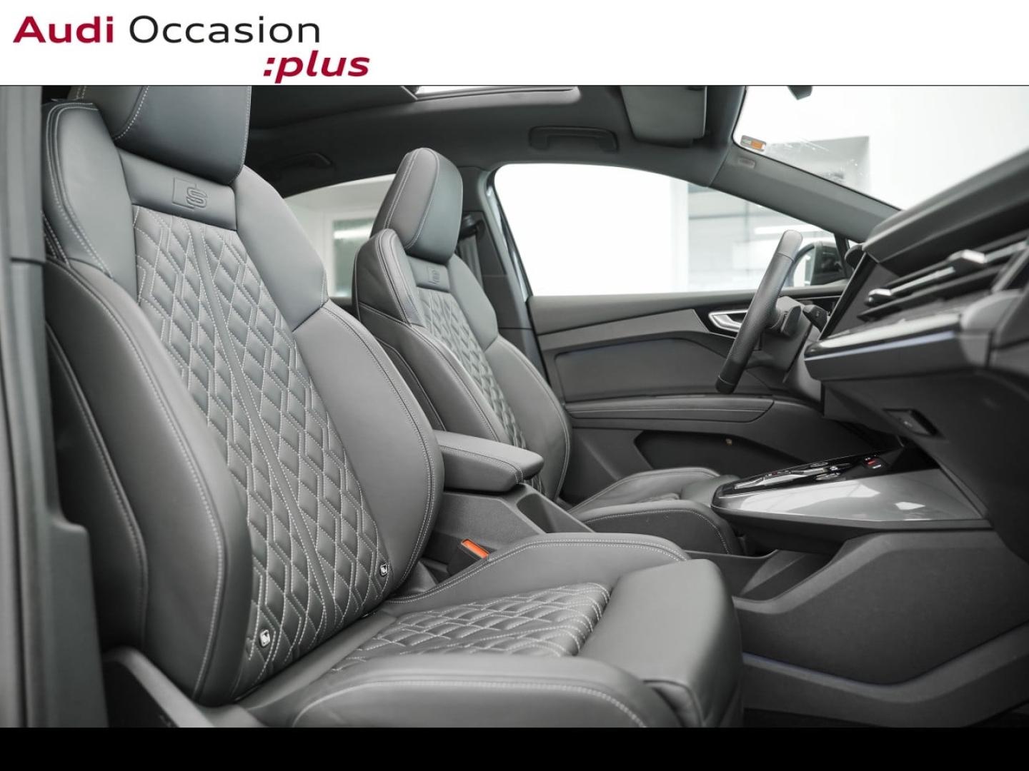 Voitures occasions Audi Q4 Sportback e-tron S line Montigny-le-Bretonneux