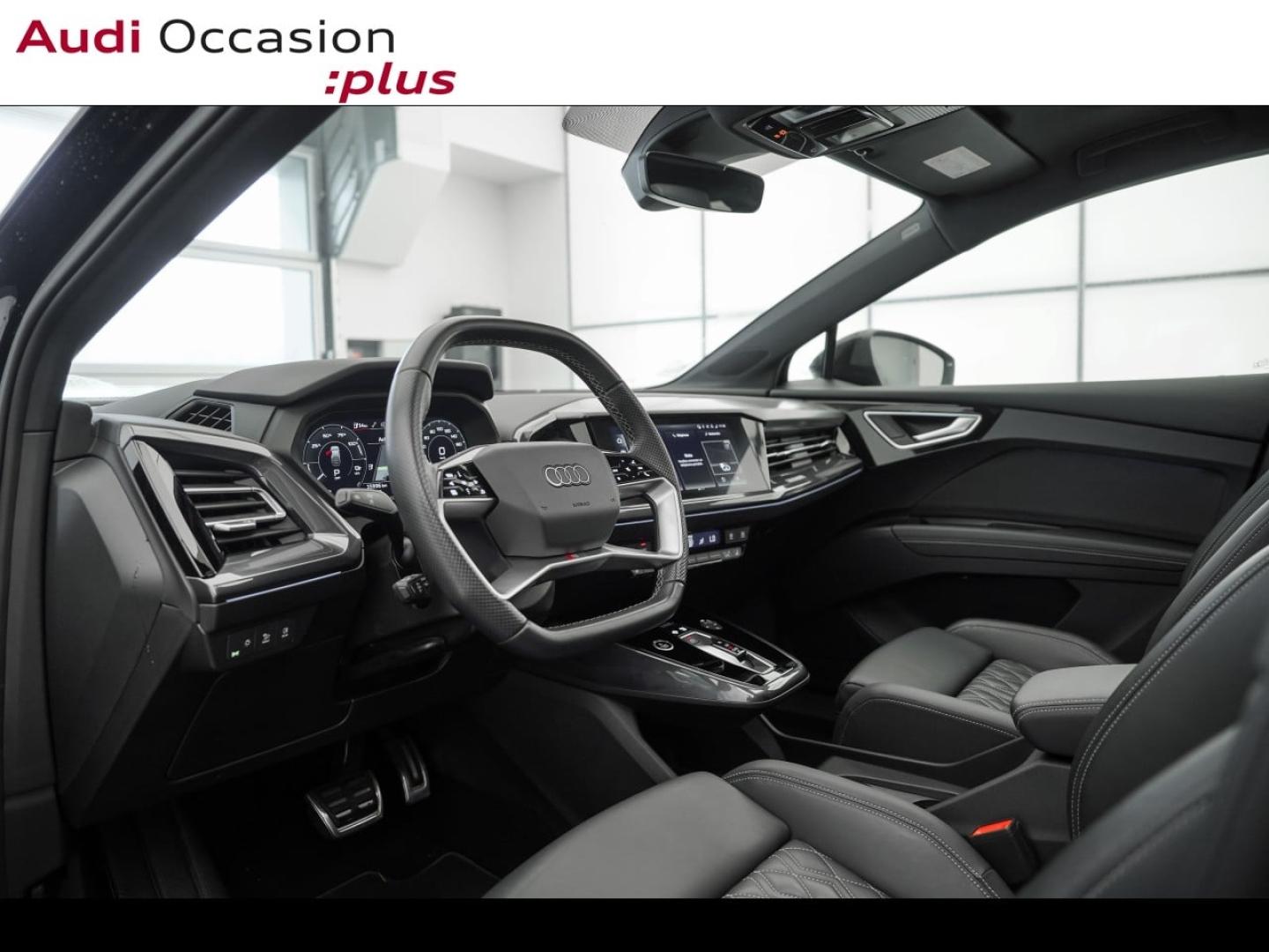 Voitures occasions Audi Q4 Sportback e-tron S line Montigny-le-Bretonneux
