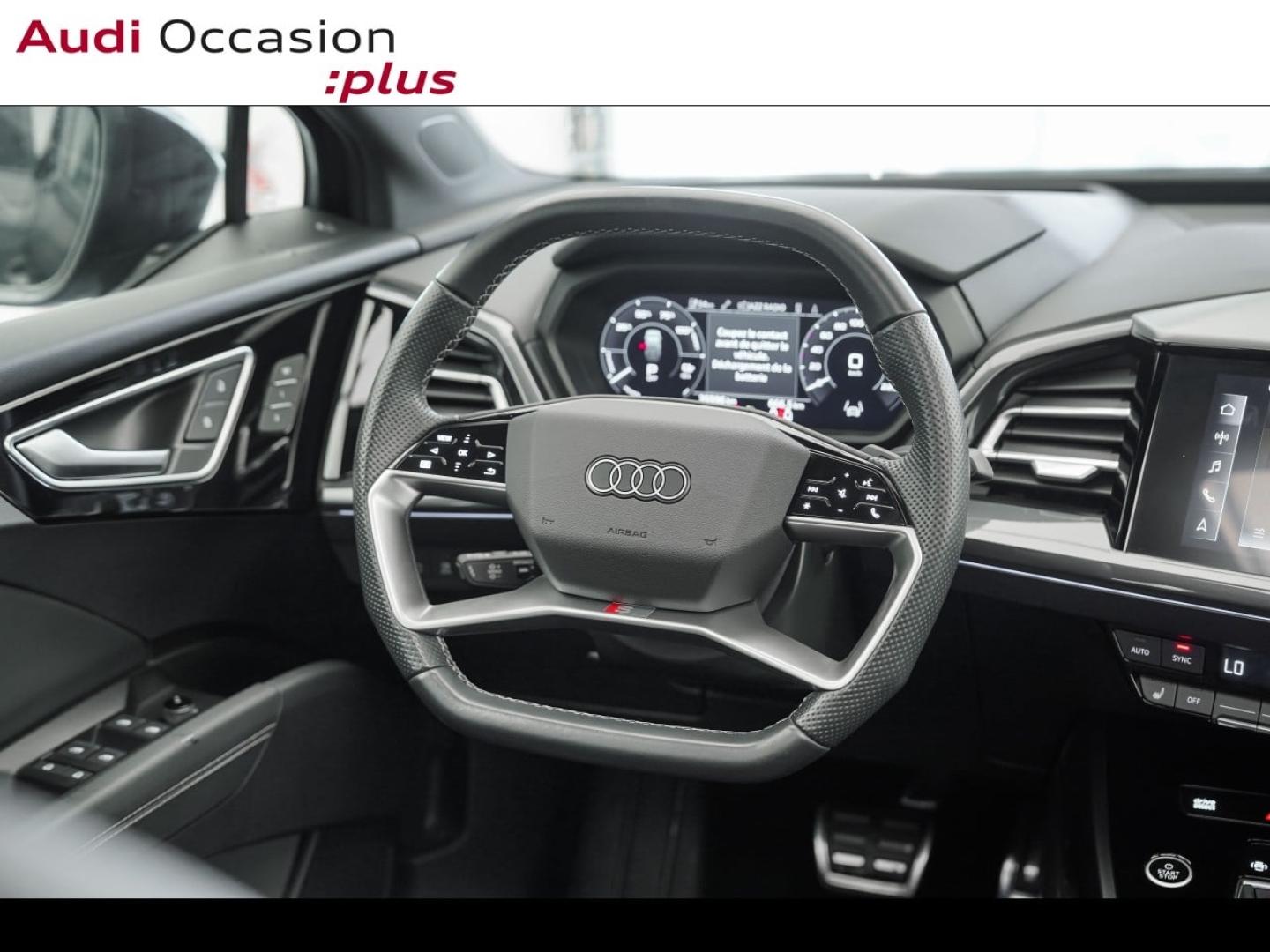 Voitures occasions Audi Q4 Sportback e-tron S line Montigny-le-Bretonneux