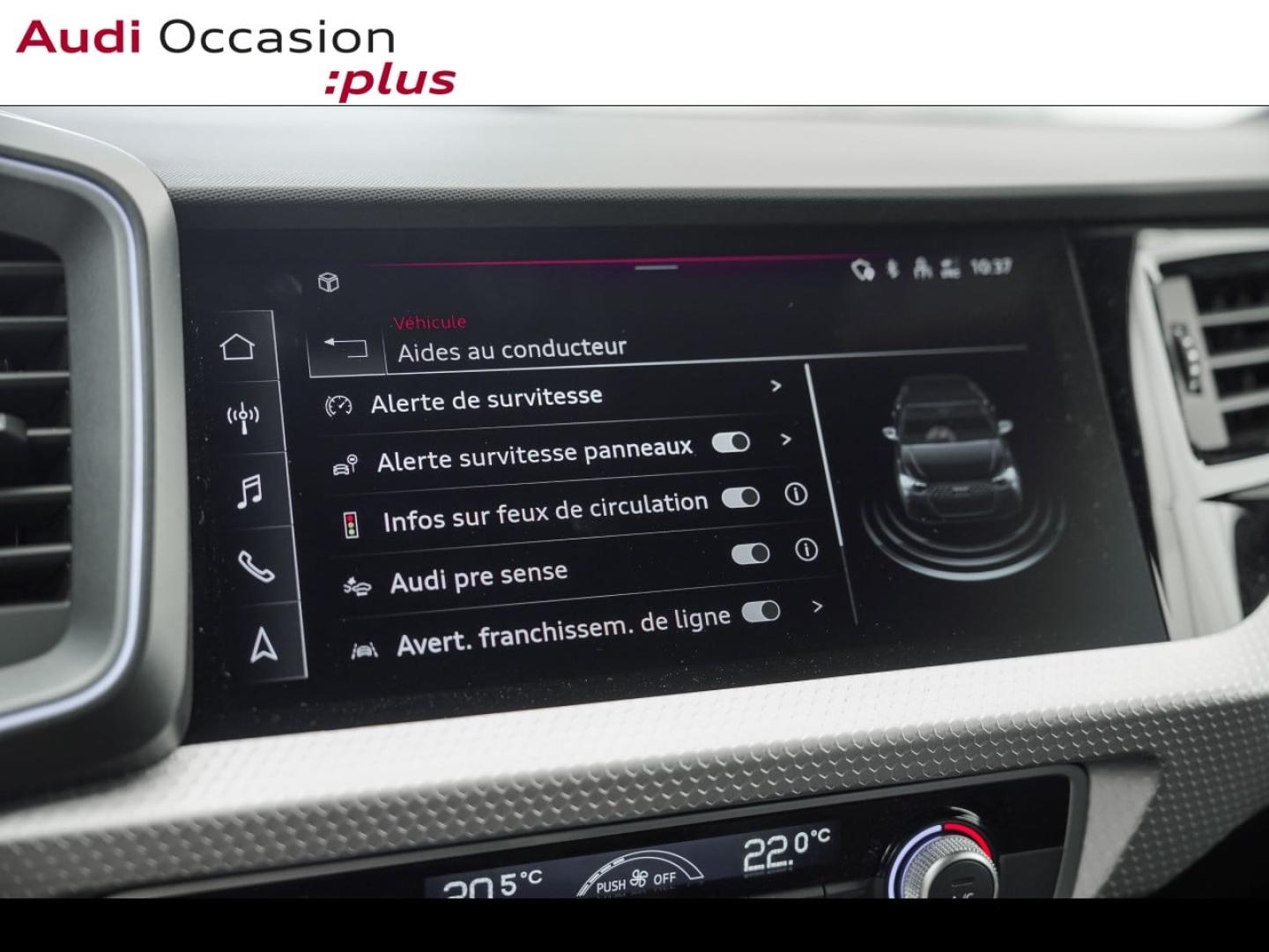 Voitures occasions Audi A1 Sportback S line Montigny-le-Bretonneux