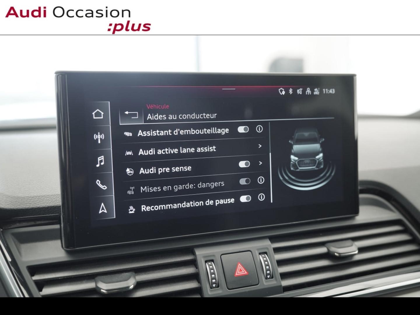 Voitures occasions Audi Q5 Sportback S line Montigny-le-Bretonneux
