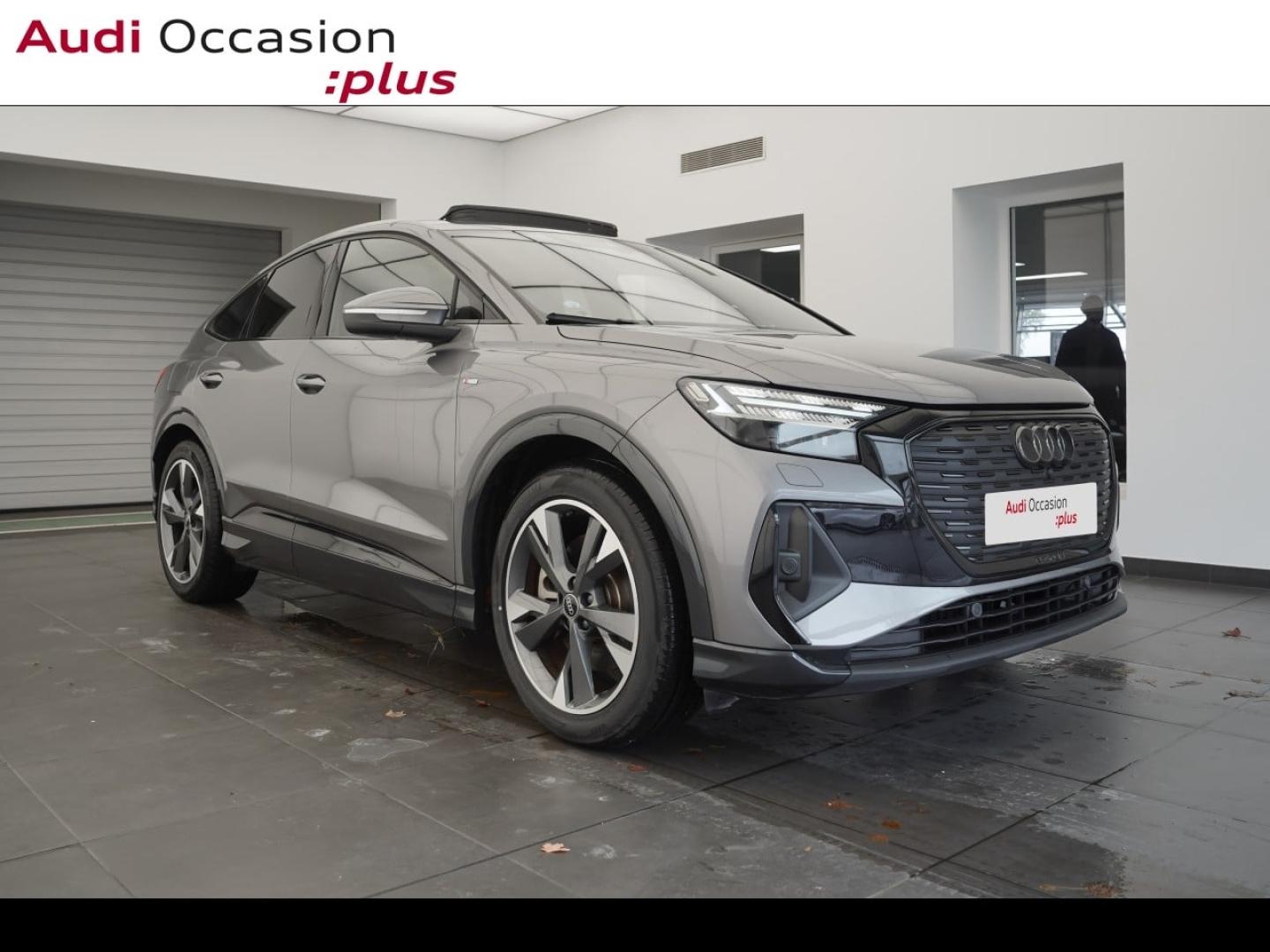 Voitures occasions Audi Q4 Sportback e-tron S line Montigny-le-Bretonneux