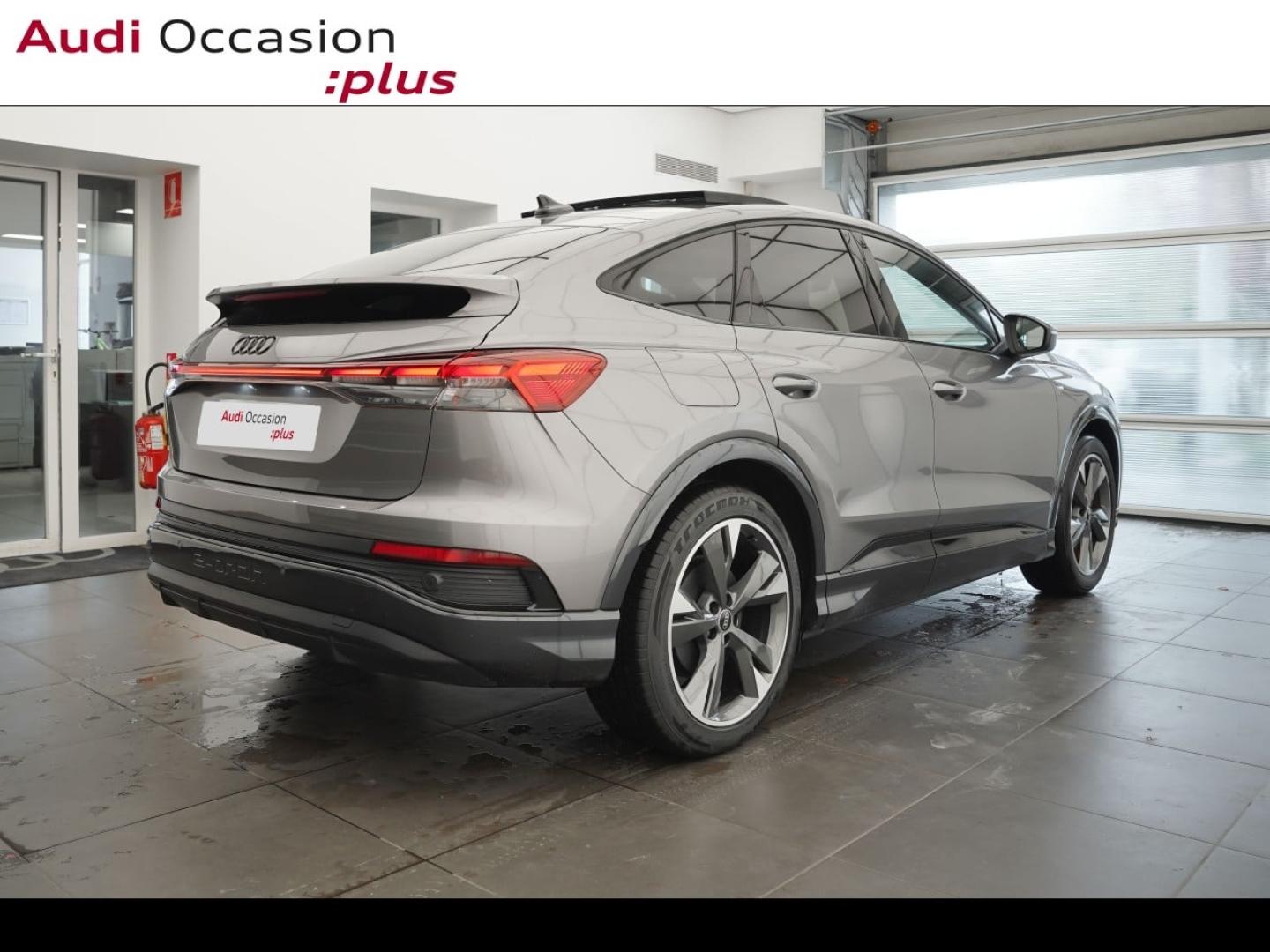 Voitures occasions Audi Q4 Sportback e-tron S line Montigny-le-Bretonneux