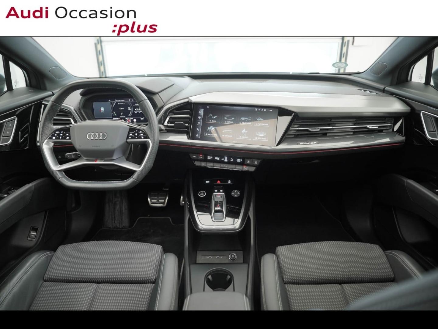 Voitures occasions Audi Q4 Sportback e-tron S line Montigny-le-Bretonneux