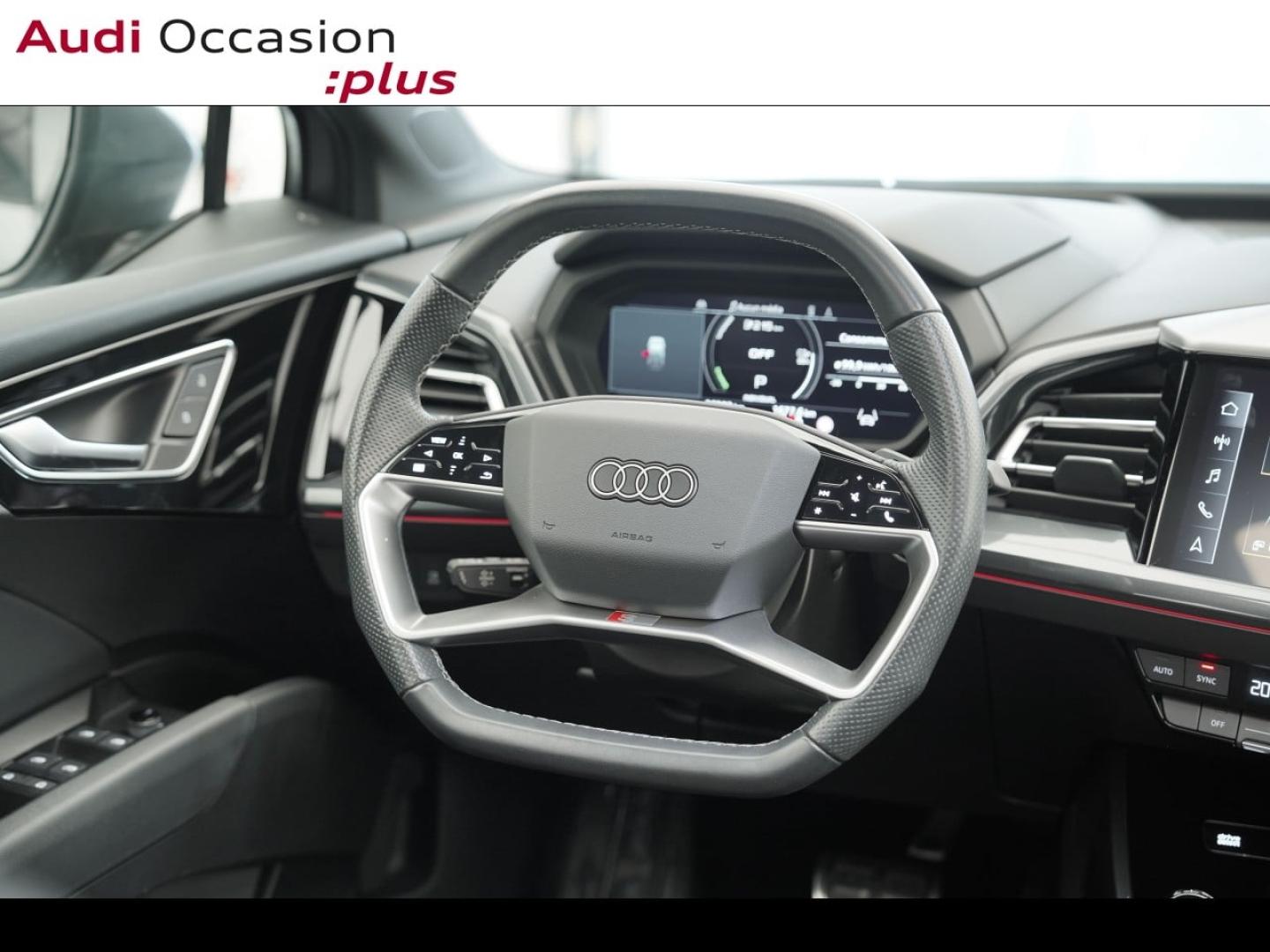 Voitures occasions Audi Q4 Sportback e-tron S line Montigny-le-Bretonneux