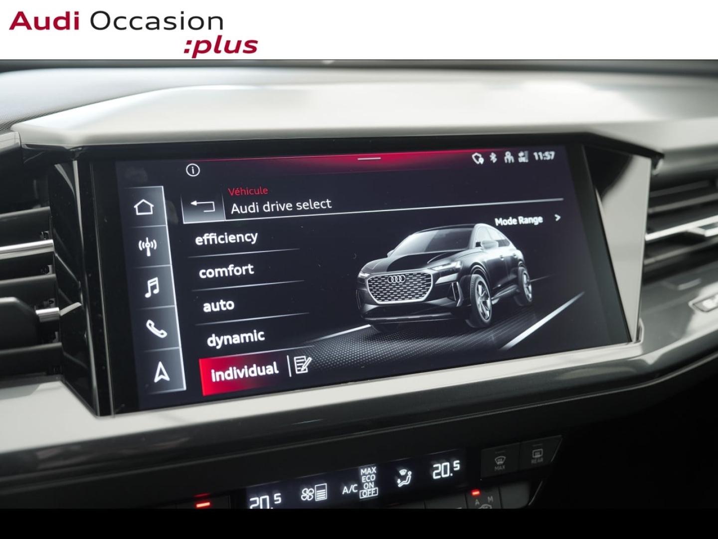 Voitures occasions Audi Q4 Sportback e-tron S line Montigny-le-Bretonneux