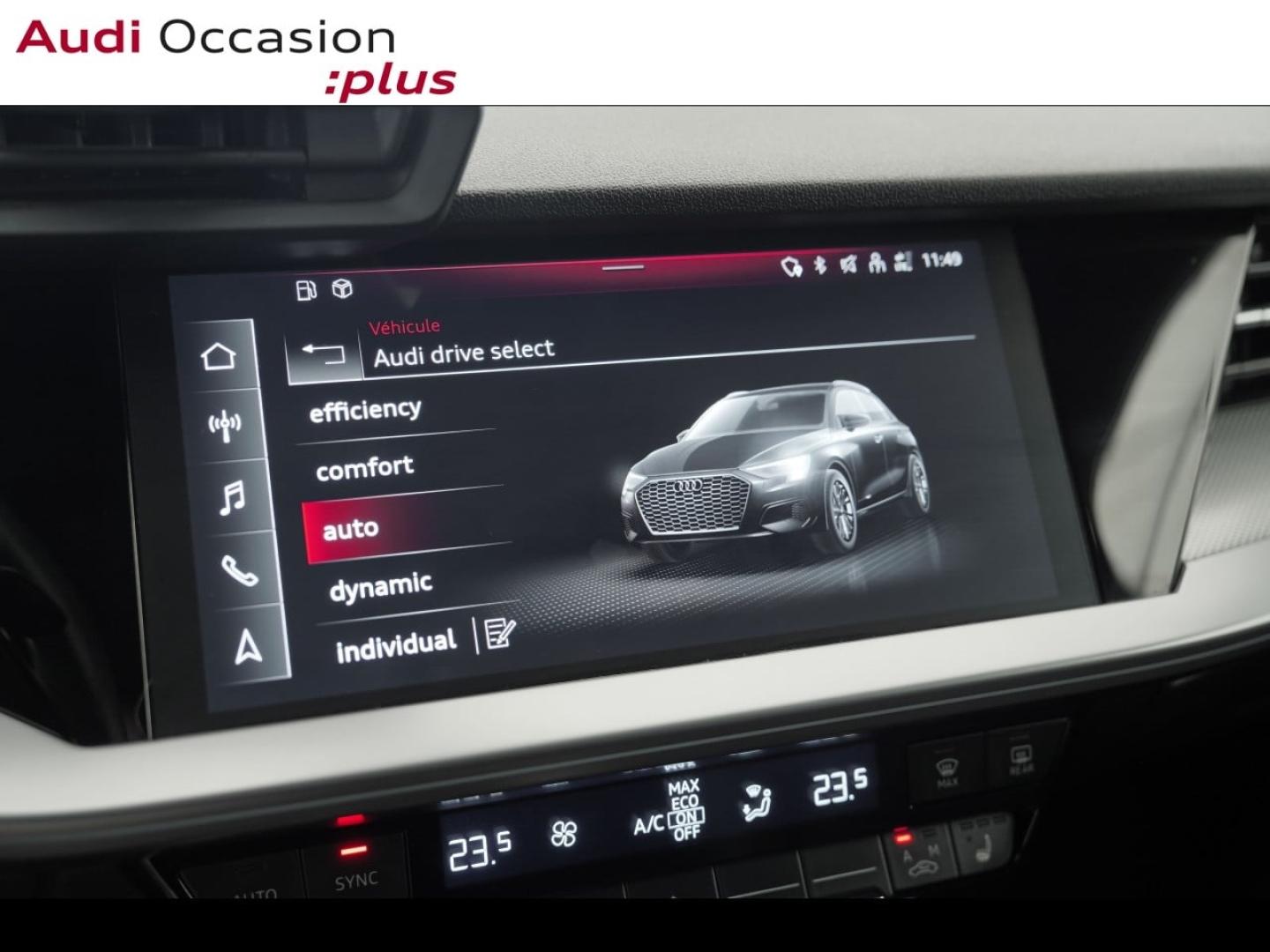 Voitures occasions Audi A3 Sportback S line Montigny-le-Bretonneux