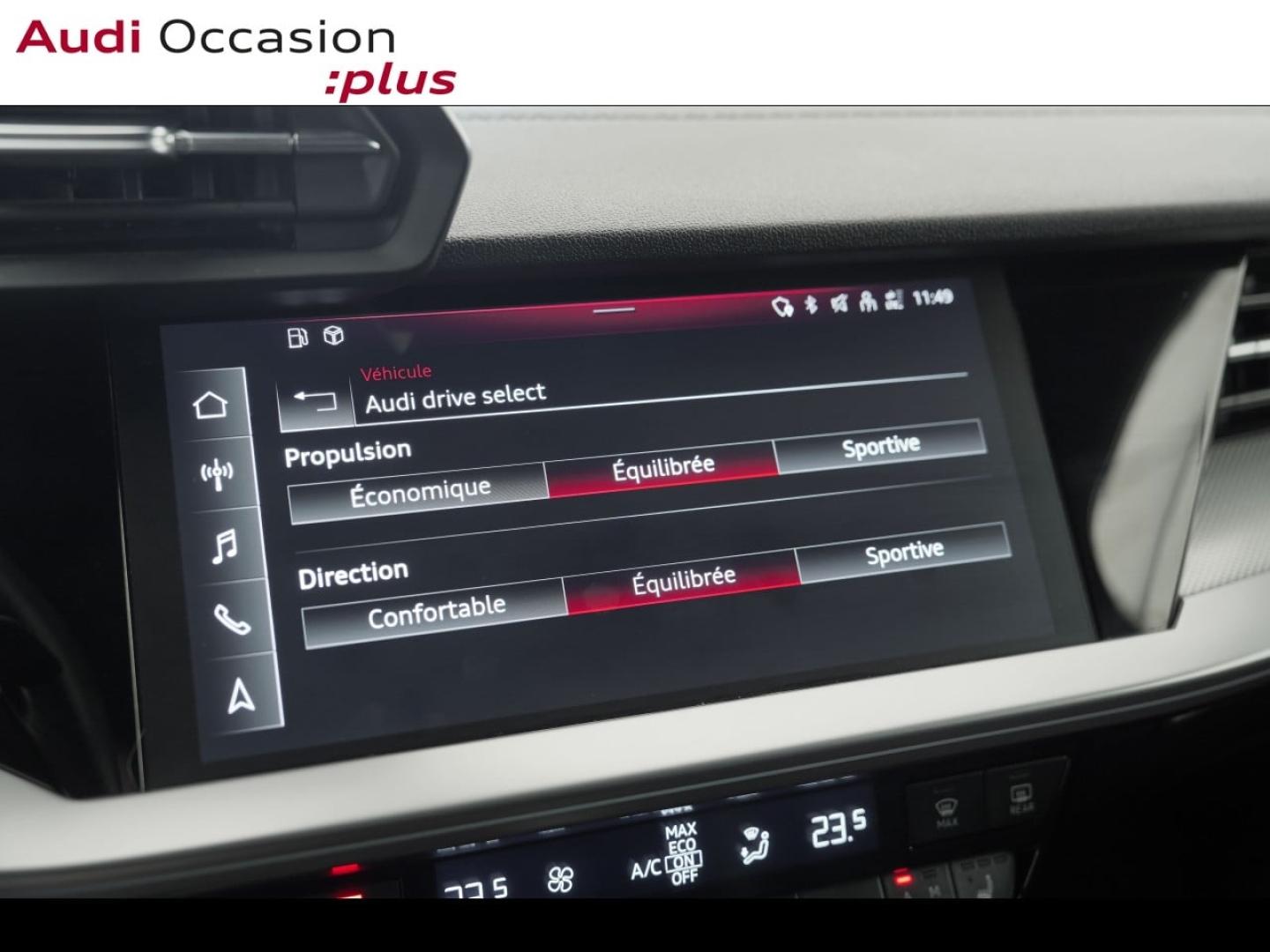 Voitures occasions Audi A3 Sportback S line Montigny-le-Bretonneux