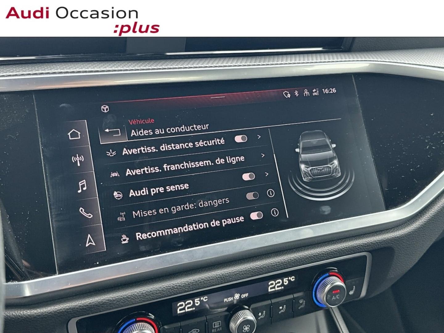 Voitures occasions Audi Q3 Sportback S line Vélizy-Villacoublay
