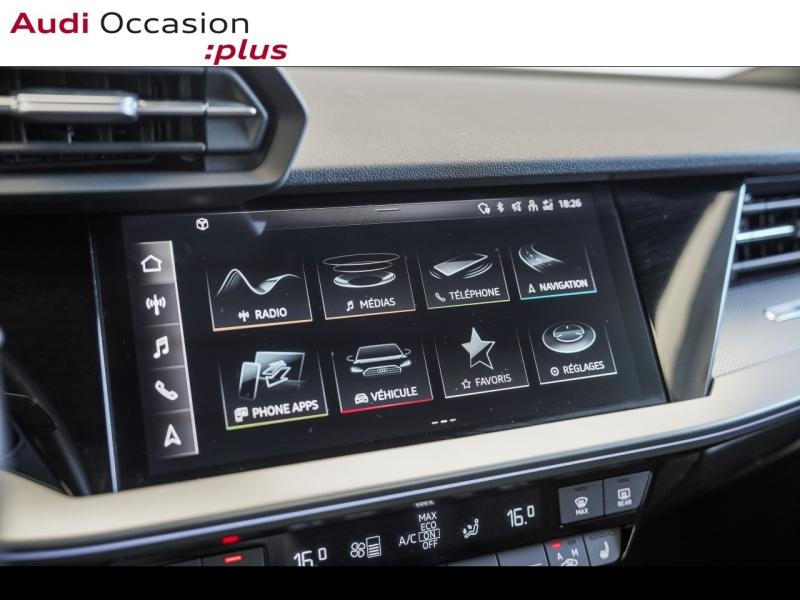 Voitures occasions Audi A3 Berline Design Luxe Vélizy-Villacoublay