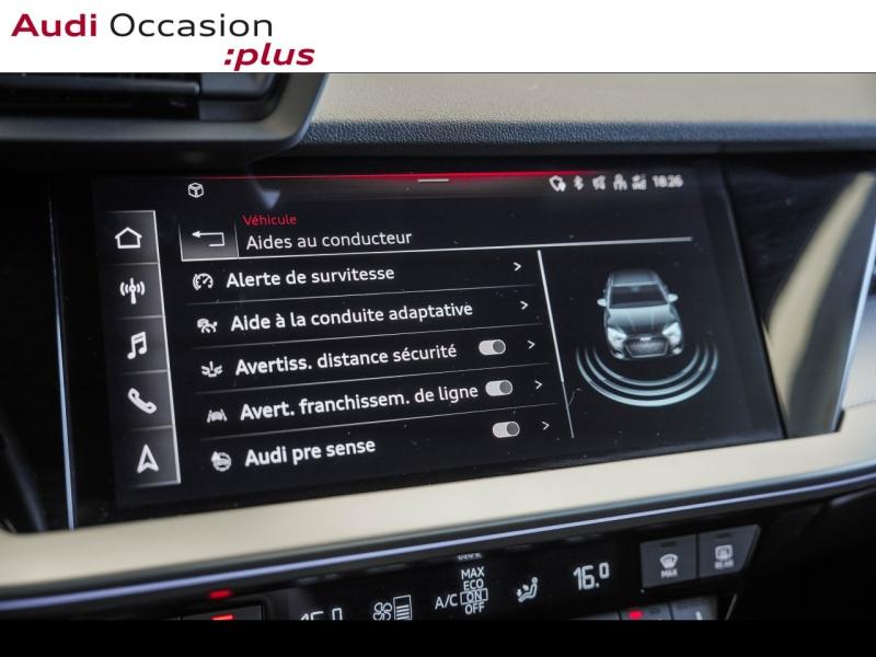 Voitures occasions Audi A3 Berline Design Luxe Vélizy-Villacoublay