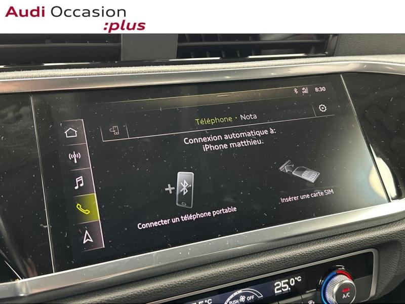 Voitures occasions Audi Q3 Design Luxe Vélizy-Villacoublay