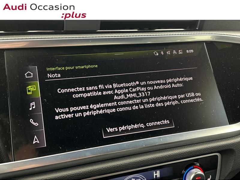 Voitures occasions Audi Q3 Sportback S line Vélizy-Villacoublay