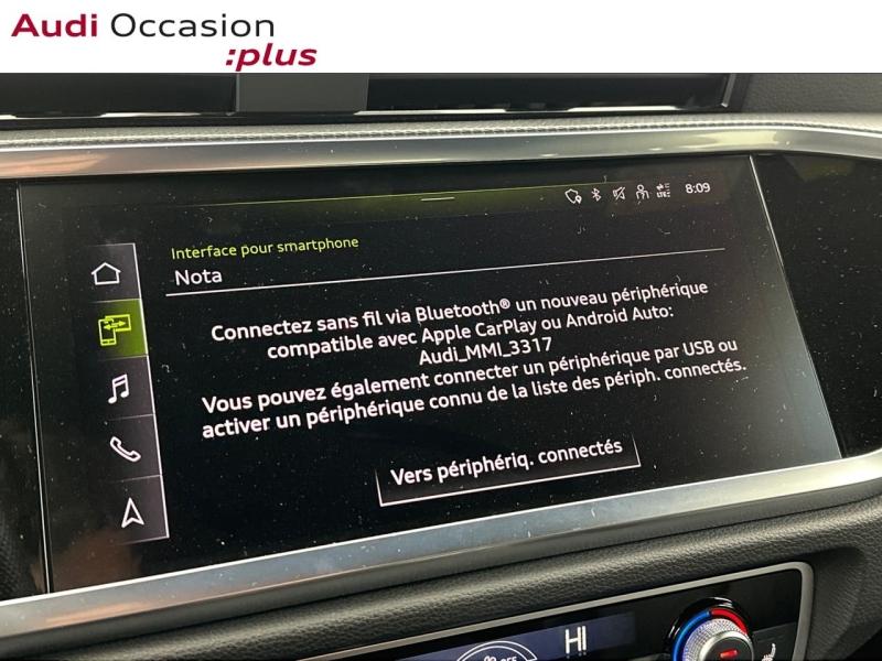 Voitures occasions Audi Q3 Sportback S line Vélizy-Villacoublay