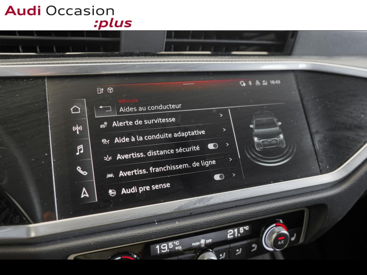 Voitures occasions Audi Q3 Sportback S line Vélizy-Villacoublay