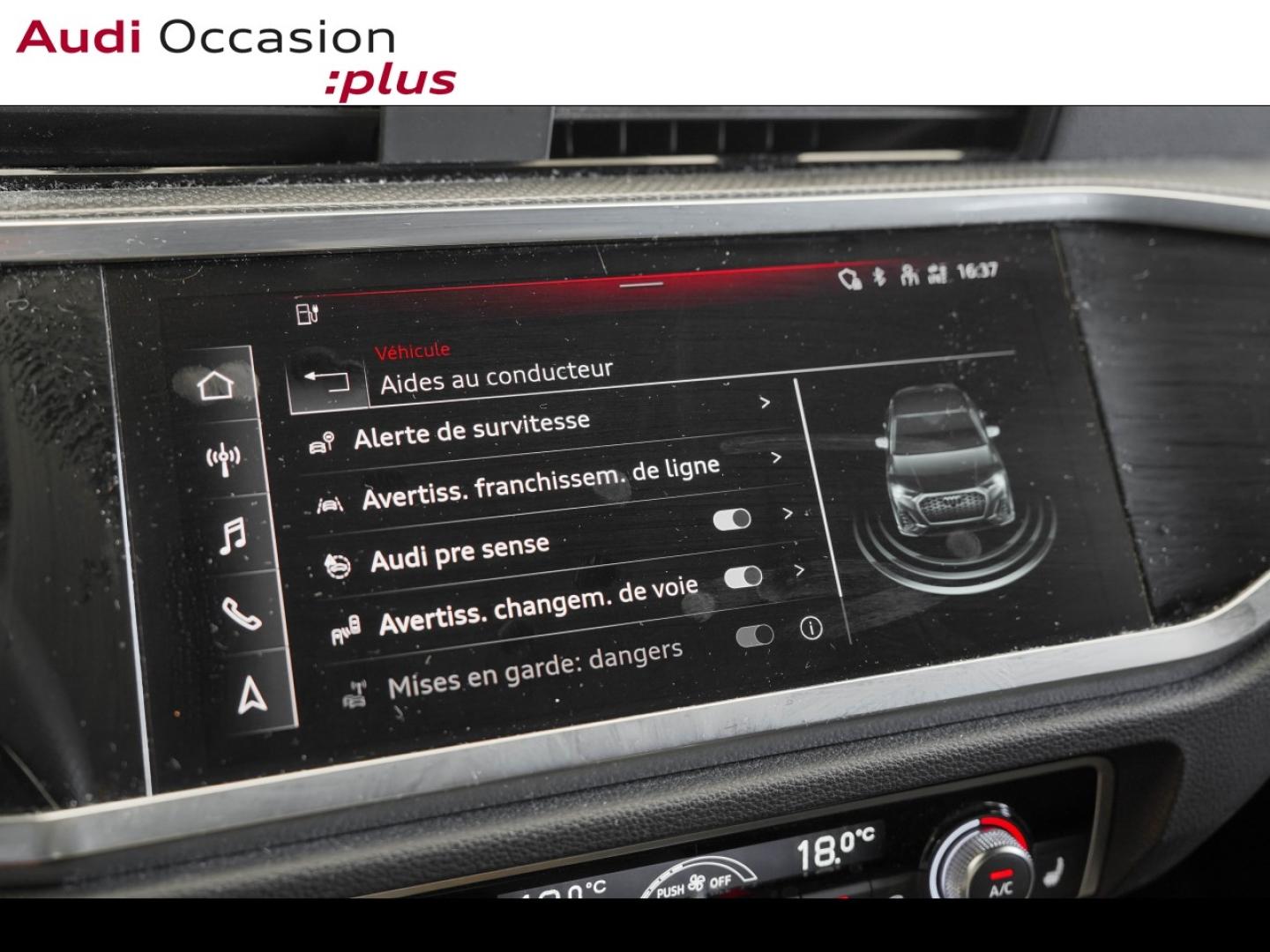 Voitures occasions Audi Q3 Sportback S line Vélizy-Villacoublay