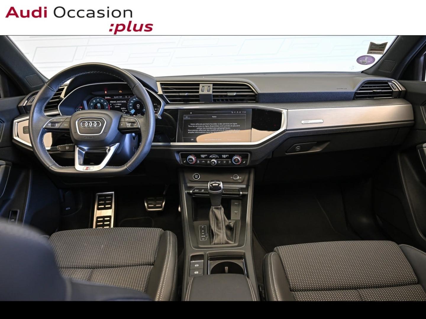Voitures occasions Audi Q3 Sportback S line Vélizy-Villacoublay
