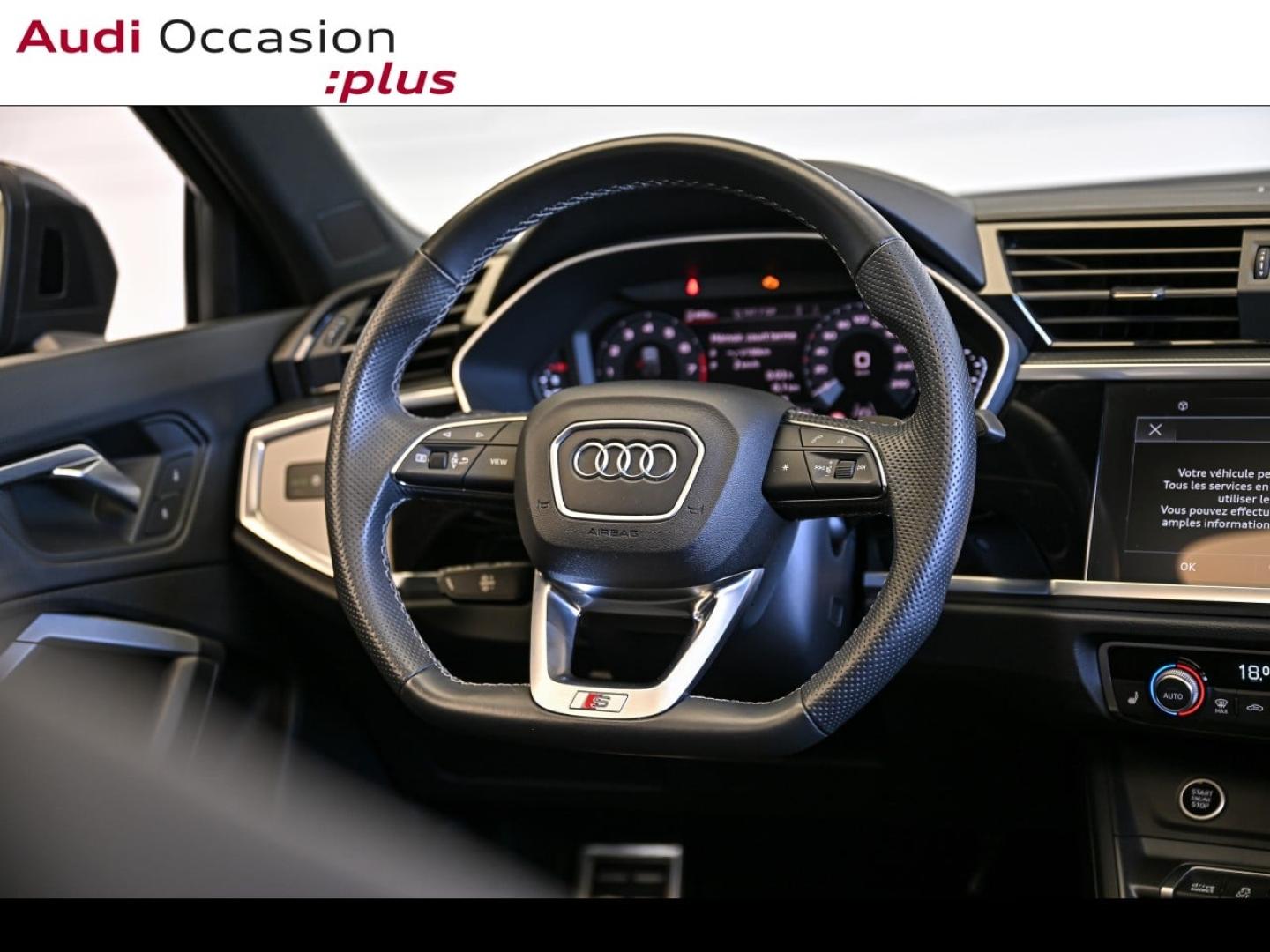 Voitures occasions Audi Q3 Sportback S line Vélizy-Villacoublay