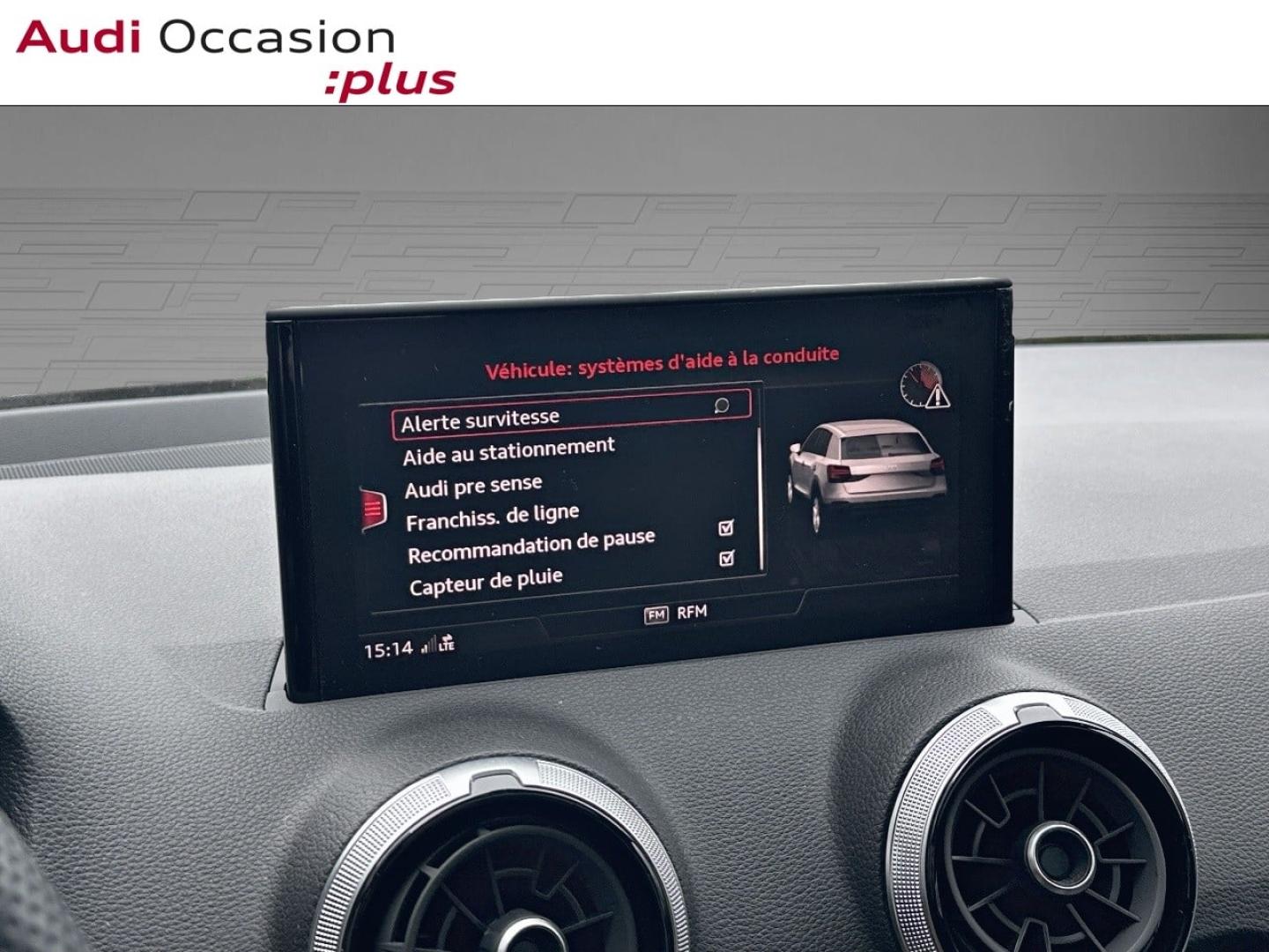 Voitures occasions Audi Q2 S line Vélizy-Villacoublay
