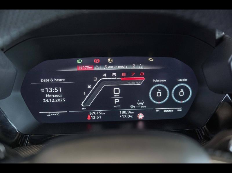 Voitures occasions Audi RS3 Sportback Base Vélizy-Villacoublay