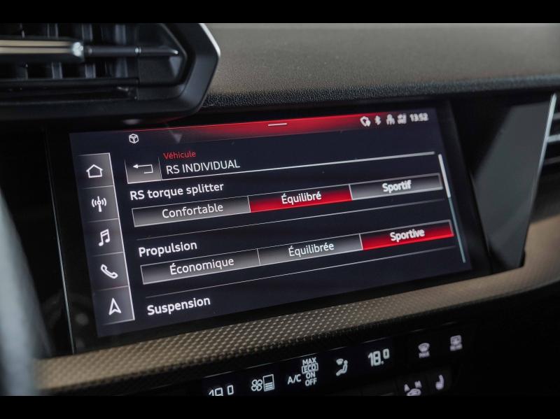 Voitures occasions Audi RS3 Sportback Base Vélizy-Villacoublay