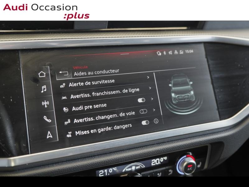 Voitures occasions Audi Q3 Sportback S line Vélizy-Villacoublay