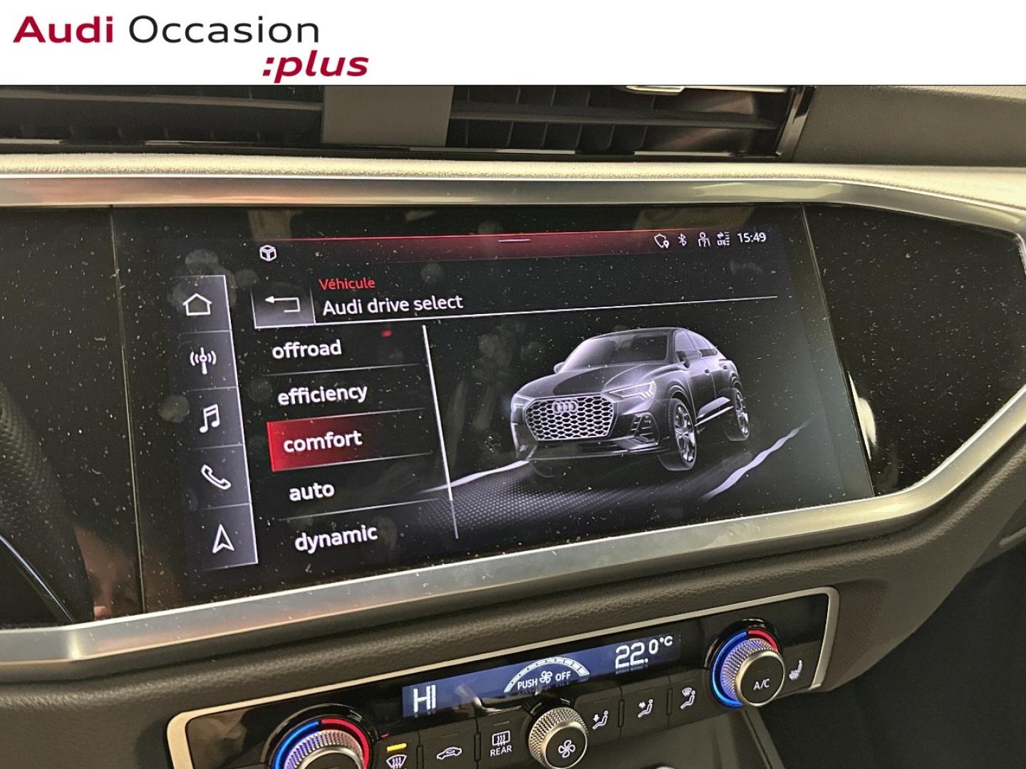 Voitures occasions Audi Q3 Sportback S line Vélizy-Villacoublay