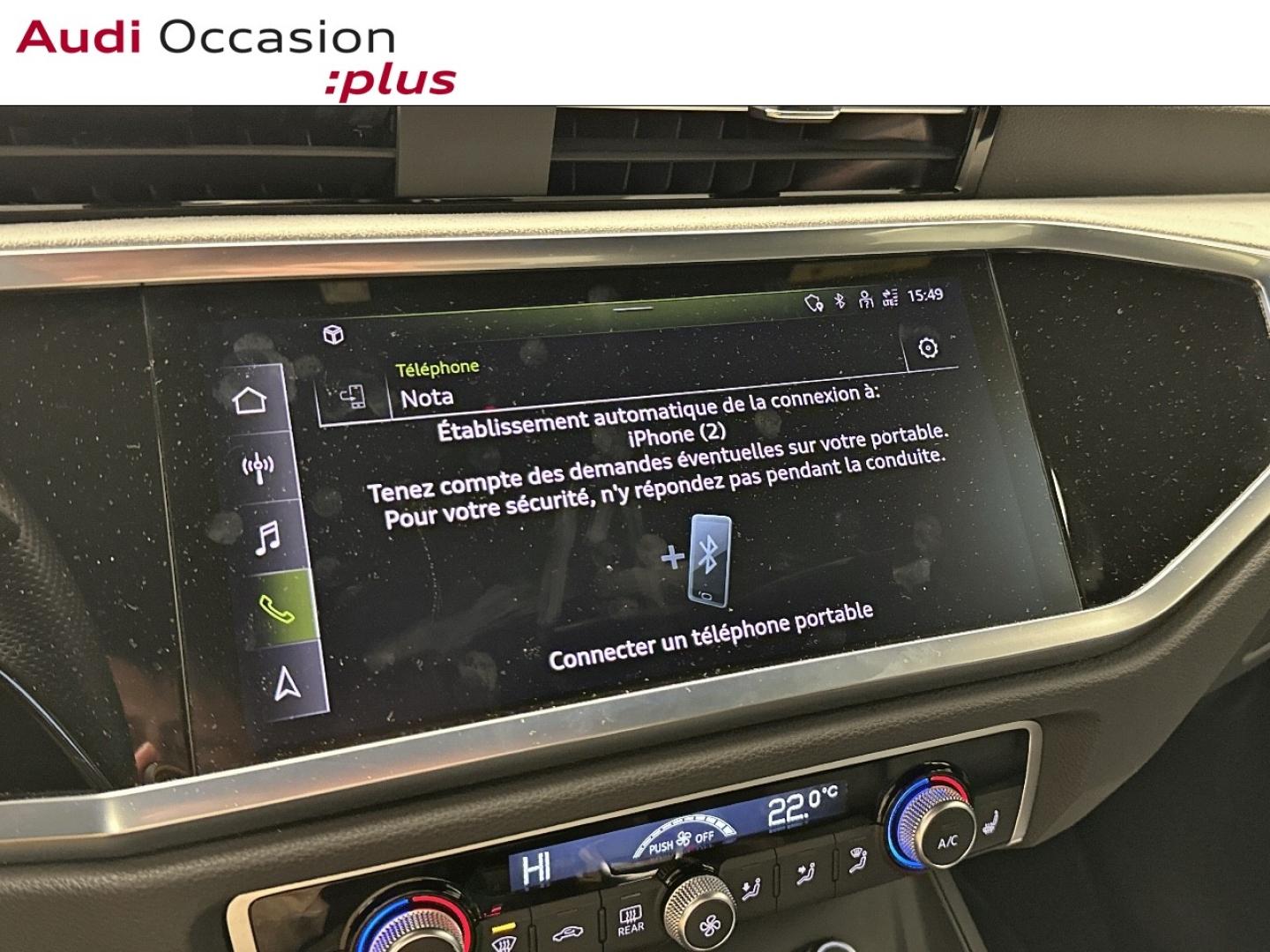 Voitures occasions Audi Q3 Sportback S line Vélizy-Villacoublay