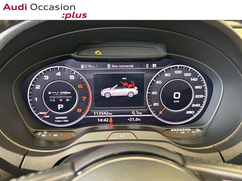 Voitures occasions Audi A3 Cabriolet Design luxe Vélizy-Villacoublay