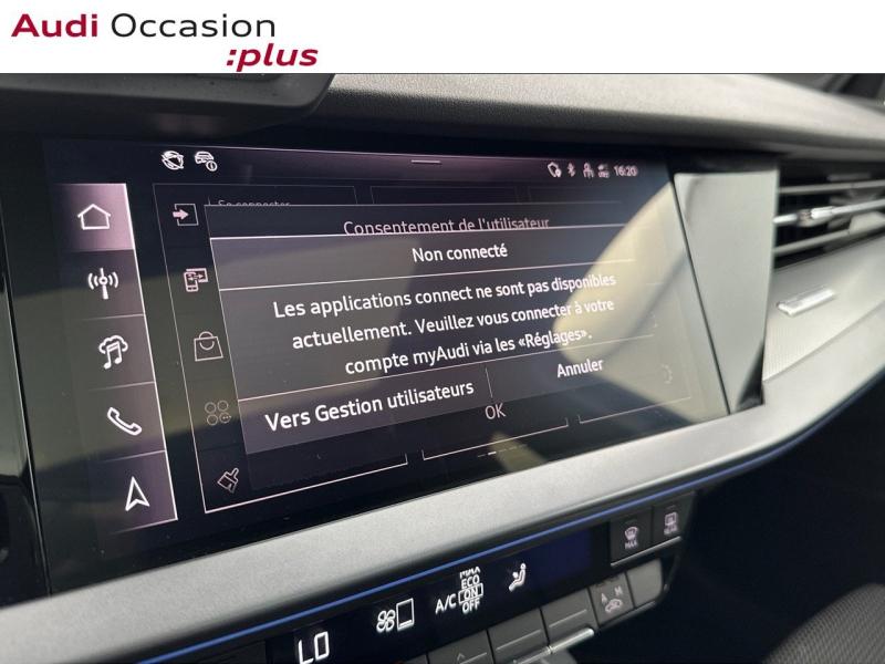 Voitures occasions Audi A3 Sportback S line Vélizy-Villacoublay
