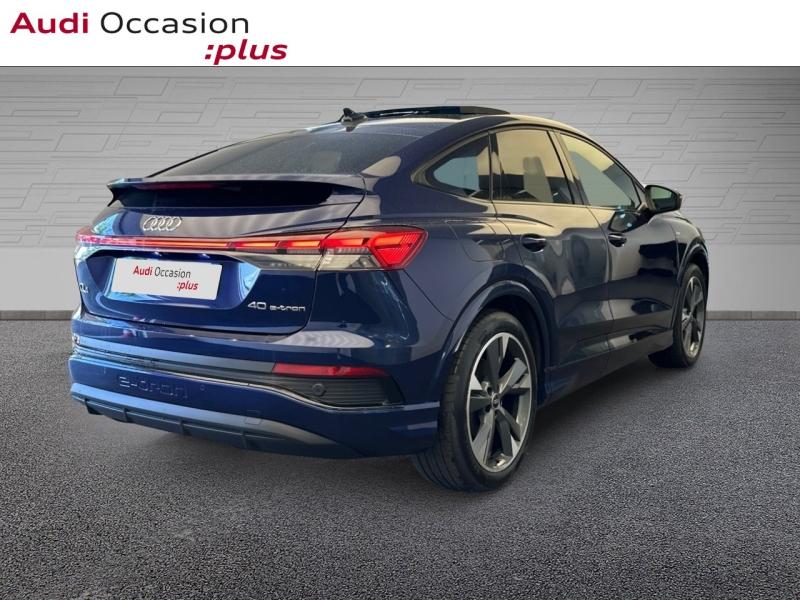 Voitures occasions Audi Q4 Sportback e-tron S line Vélizy-Villacoublay