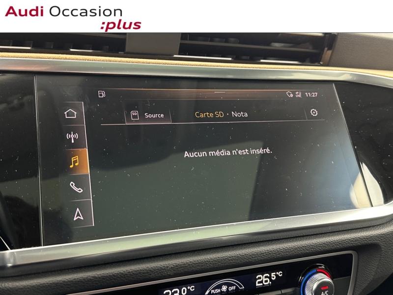 Voitures occasions Audi Q3 Design Luxe Vélizy-Villacoublay